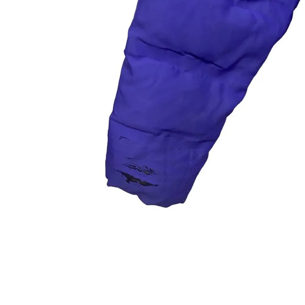 The North Face Purple Puffer Winter Jacket